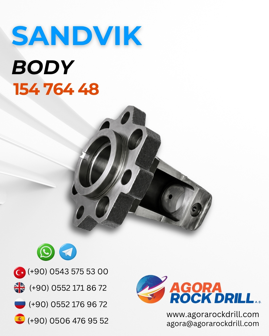 Sandvik - Body - 154 764 48 - 15476448