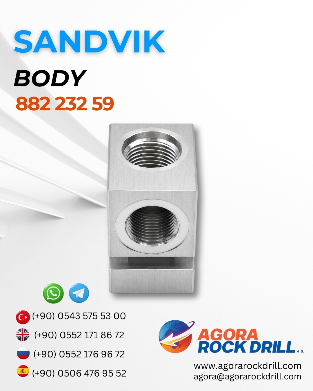 Sandvik - Body - 882 232 59 - 88223259