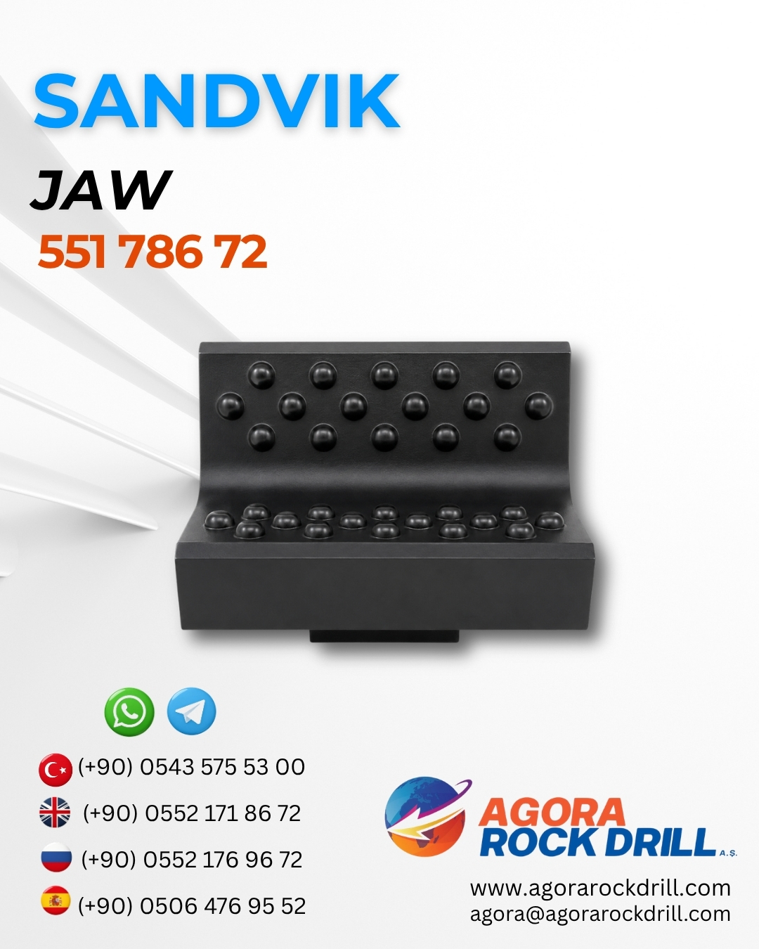 Sandvik - Jaw - 551 786 72 - 55178672