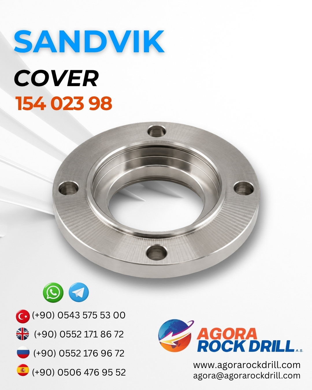 Sandvik - Cover - 154 023 98 - 15402398