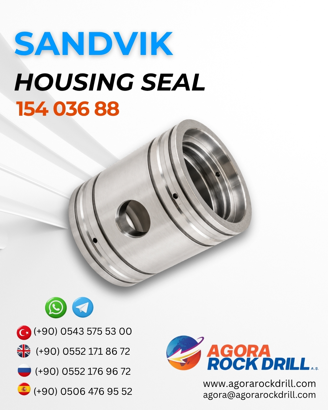 Sandvik - Housing Seal - 154 036 88 - 15403688