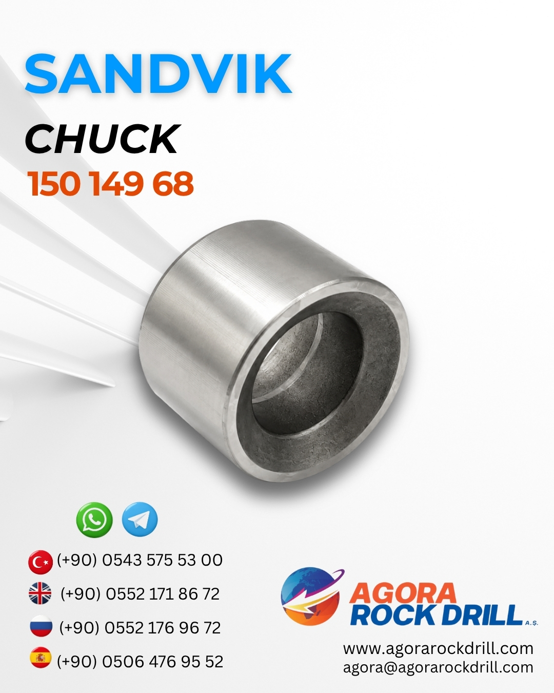 Sandvik - Chuck - 150 149 68 - 15014968