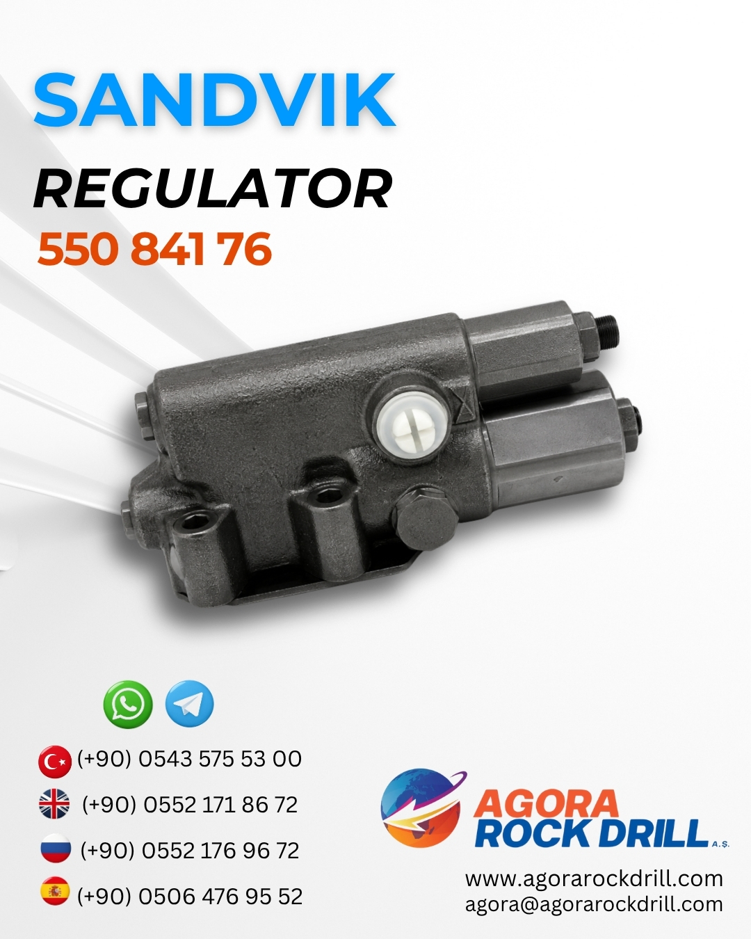Sandvik - Regulator - 550 841 76 - 55084176