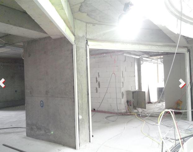 Fabric Fire Curtain Atrium