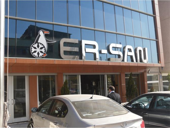 ERSAN SOĞUTMA FABRİKA ÖNÜ TABELA ÇALIŞMASI
