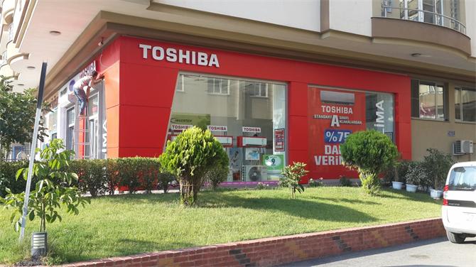Toshıba Reklam Tabelası