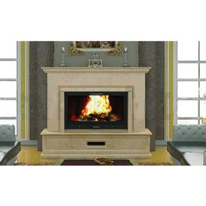 Honeycomb Heated Fireplace