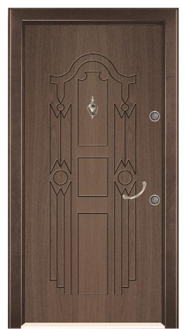 Walnut Walnut Steel Door