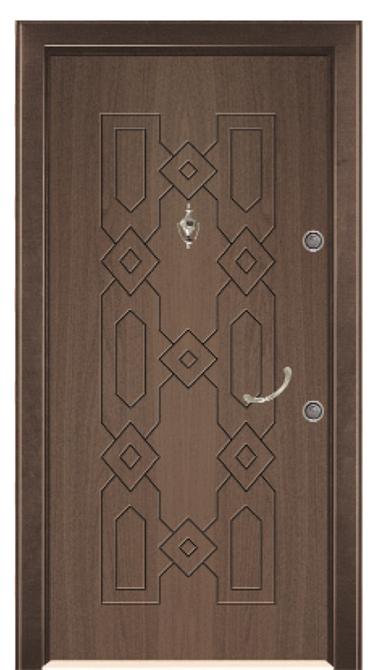 Walnut Walnut Steel Door