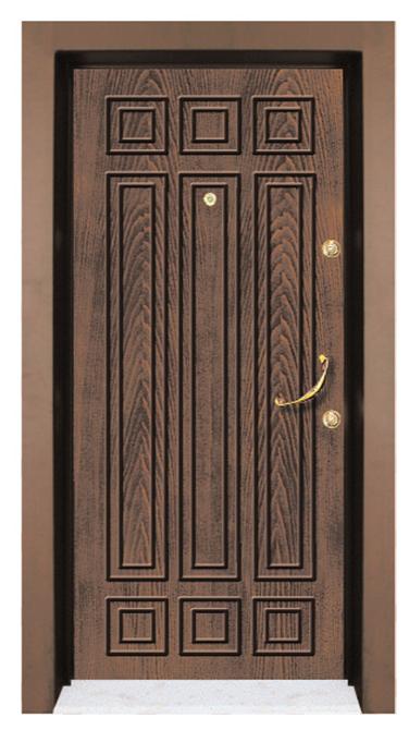 Walnut Walnut Steel Door