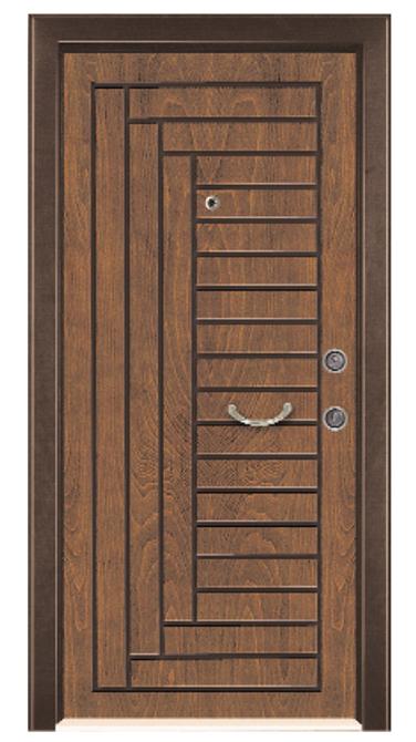 Walnut Walnut Steel Door