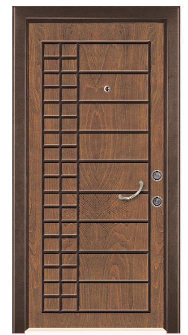 Walnut Walnut Steel Door