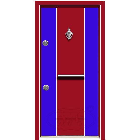 Fan Special Design Steel Door