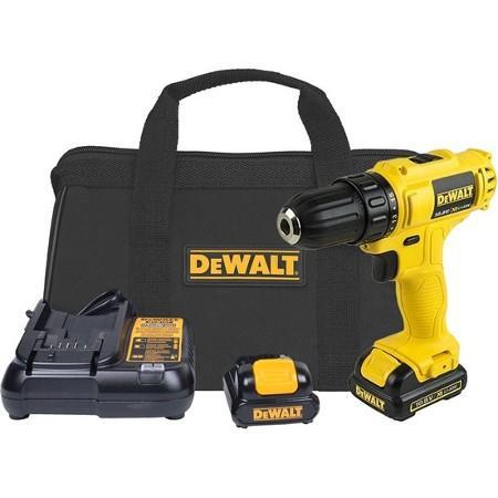 Dewalt DCD700C2 Dual Battery Prof. Screwing 10.8Volt/1.3Ah Li-ion