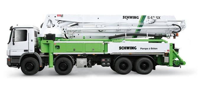 schwıng beton pompası