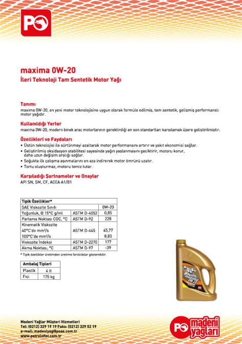 Fully Synthetic Engine Oil