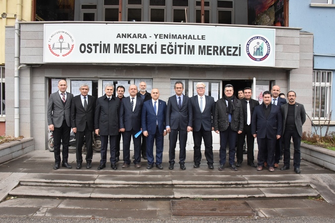 OSTİM Meslek Eğitiminde Türkiye'ye Model Olacak