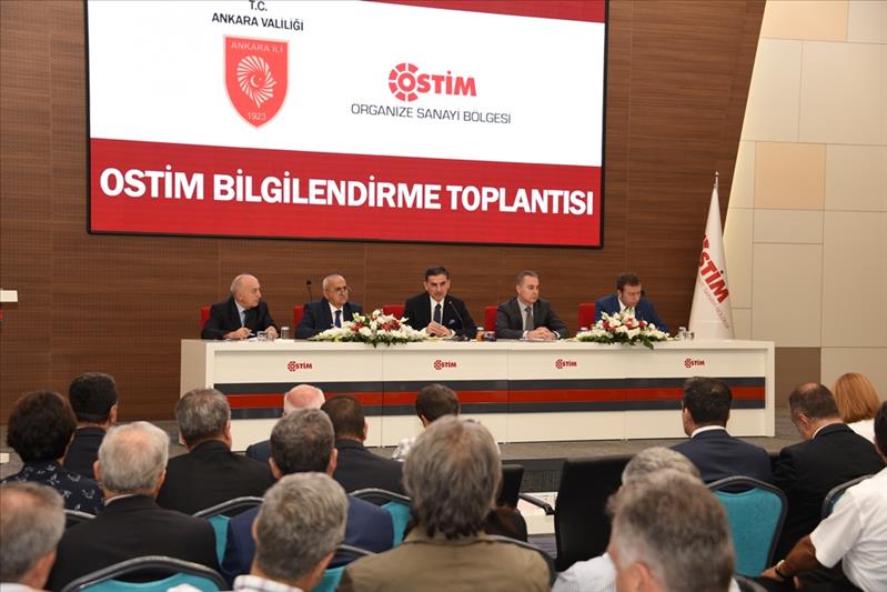 Ankara Valisi Ercan Topaca OSTİM'li Sanayicileri Dinledi